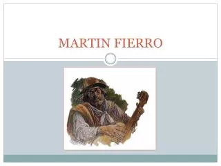 martin fierro