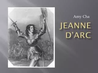 jeanne d arc