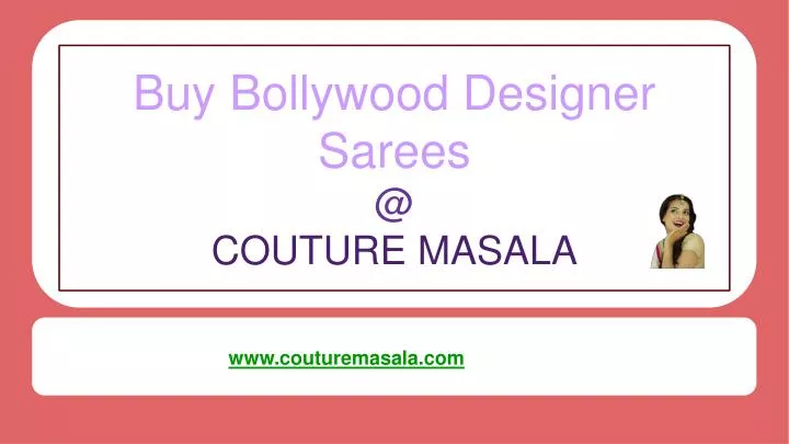 buy bollywood designer sarees @ couture masala