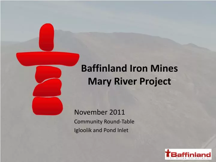 baffinland iron mines mary river project