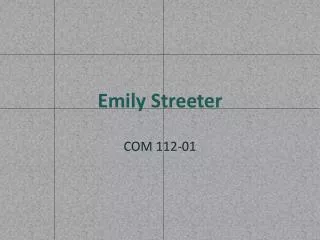 Emily Streeter