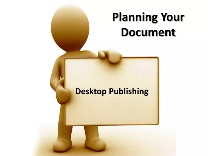 planning your document