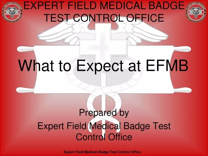 what to expect at efmb
