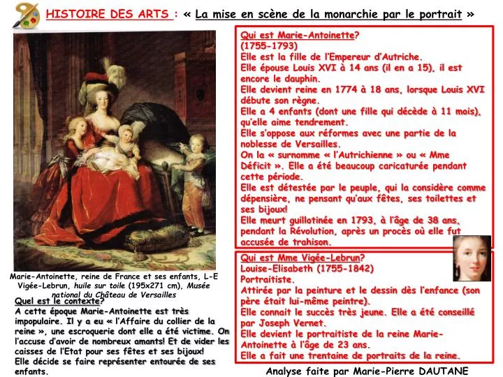 histoire des arts la mise en sc ne de la monarchie par le portrait