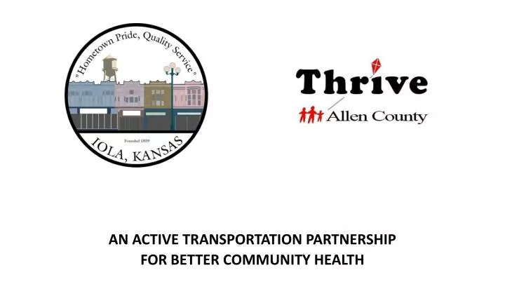 an active transportation partnership for better community health