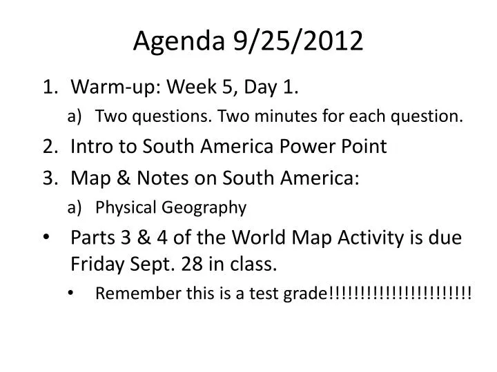 agenda 9 25 2012