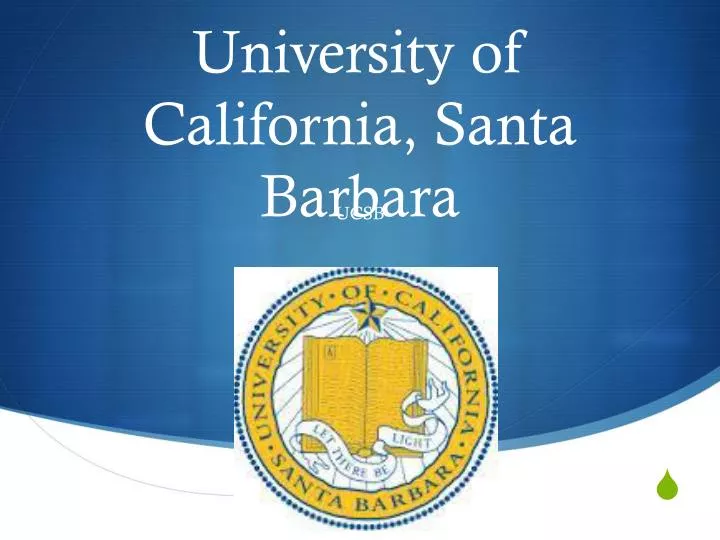 university of california santa barbara