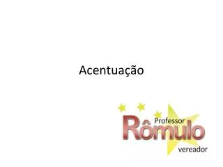 acentua o