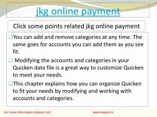 The Best Management sites of jkg online payment