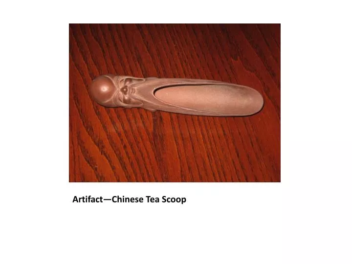artifact chinese tea scoop