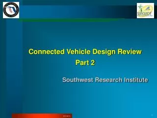 Connected Vehicle Design Review Part 2