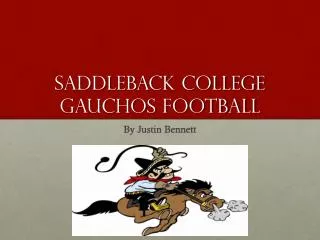 Saddleback College Gauchos Football