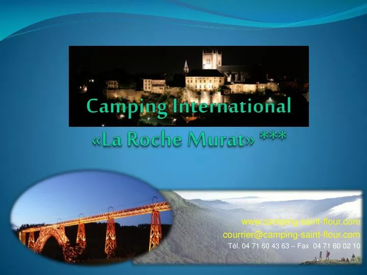 camping international la roche murat