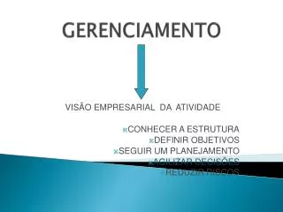 gerenciamento