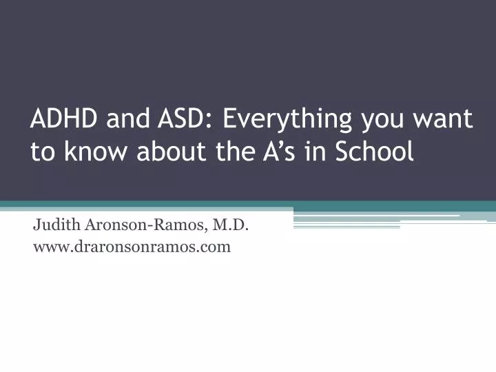 adhd and asd everything you want to know about the a s in school