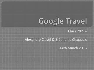 Google Travel