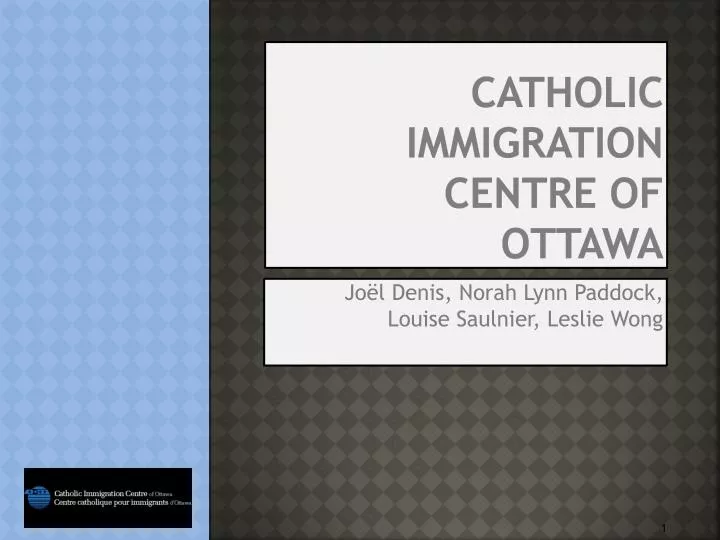 catholic immigration centre of ottawa