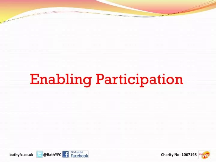 enabling participation