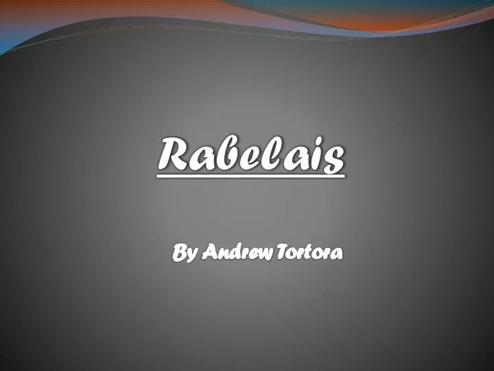 rabelais