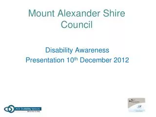 Mount Alexander Shire Council