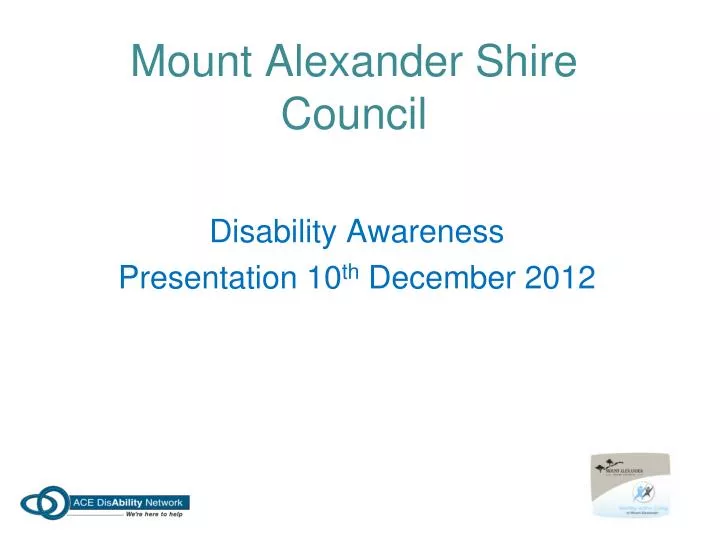 mount alexander shire council