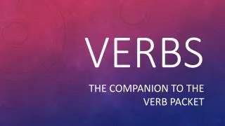 Verbs