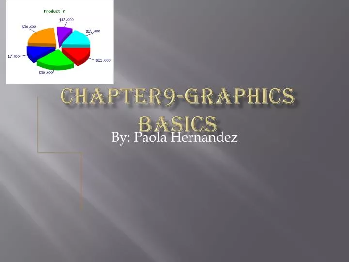 chapter9 graphics basics