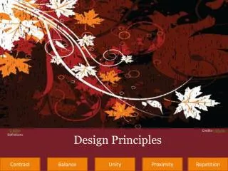 Design Principles