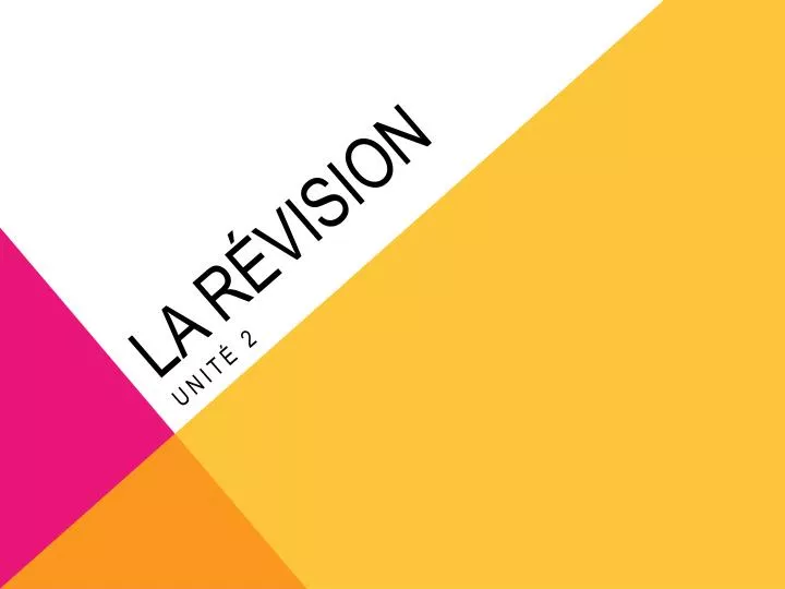 la r vision