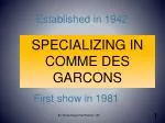 Established in 1942 - slide 1