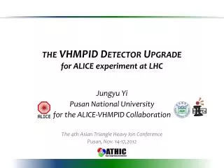 the VHMPID D etector Upgrade for ALICE experiment at LHC