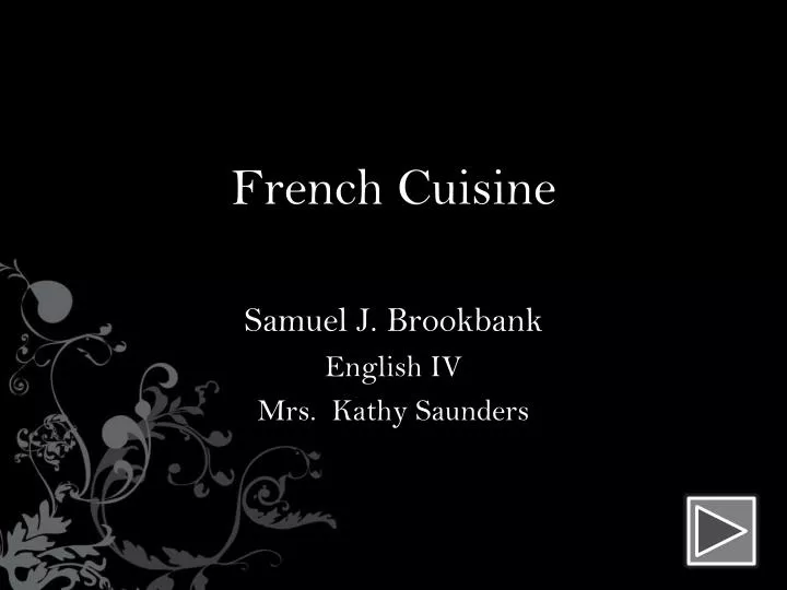french cuisine