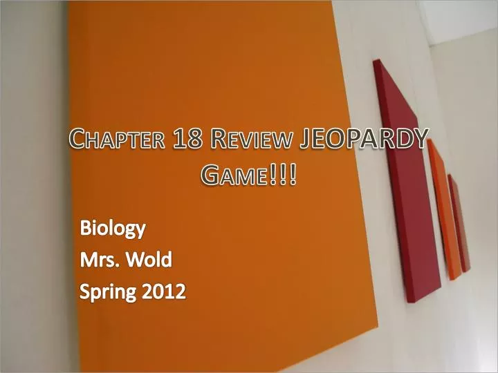 chapter 18 review jeopardy game