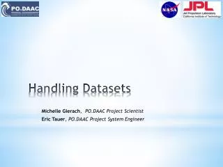 Handling Datasets