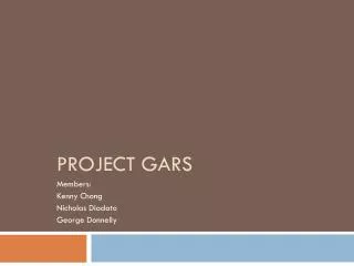 Project GARS