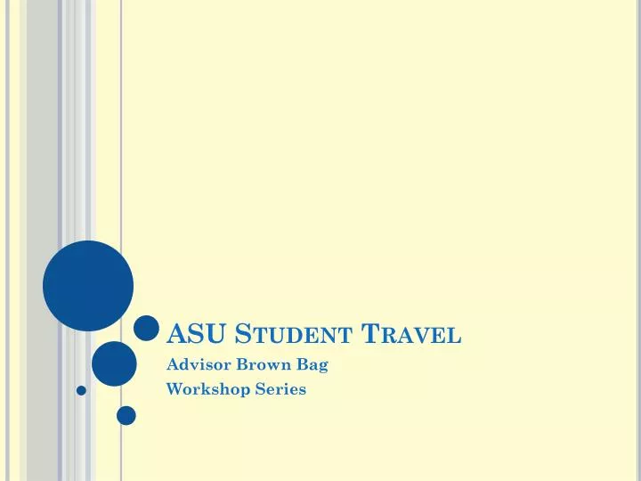 asu student travel