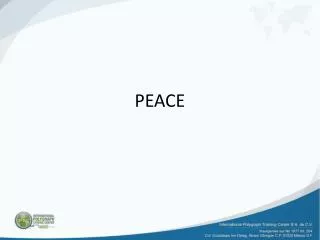 peace
