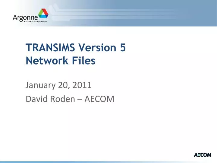 transims version 5 network files