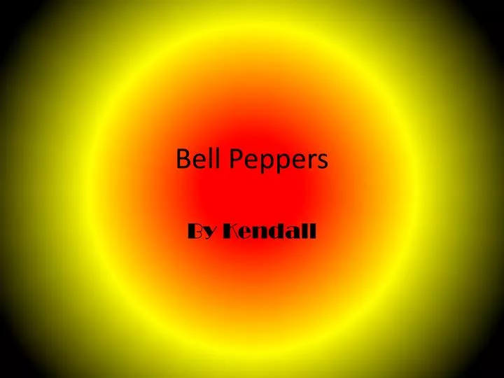 bell peppers