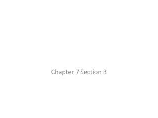 chapter 7 section 3
