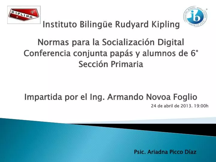 instituto biling e rudyard kipling