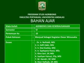 bahan ajar