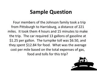 Sample Question