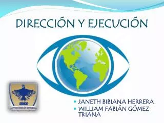 direcci n y ejecuci n