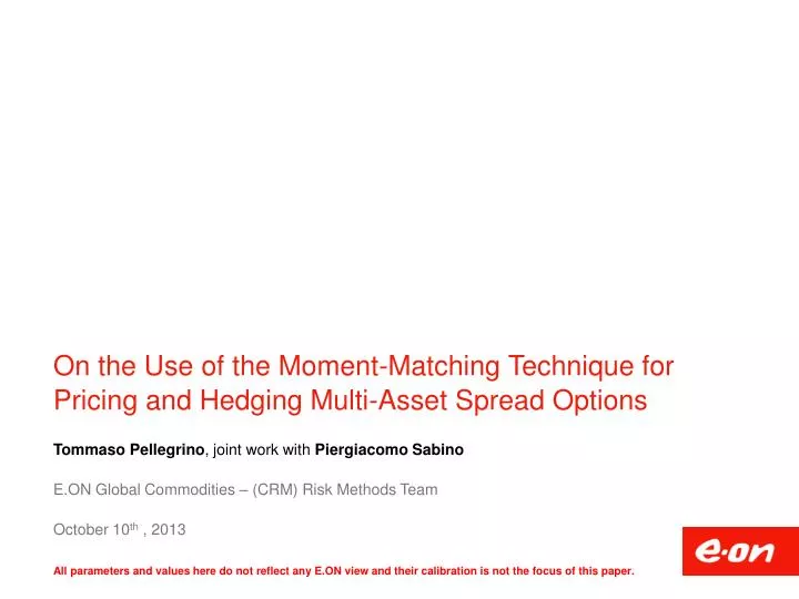 on the use of the moment matching technique for pricing and hedging multi asset spread options