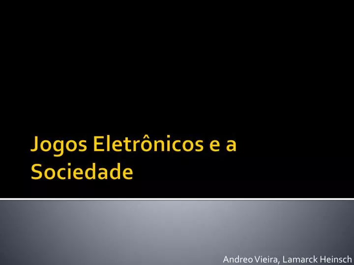 Slides 02 - Jogos Eletrônicos, PDF