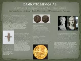 DAMNATIO MEMORIAE: A Broader Perspective on Cultural Ritual