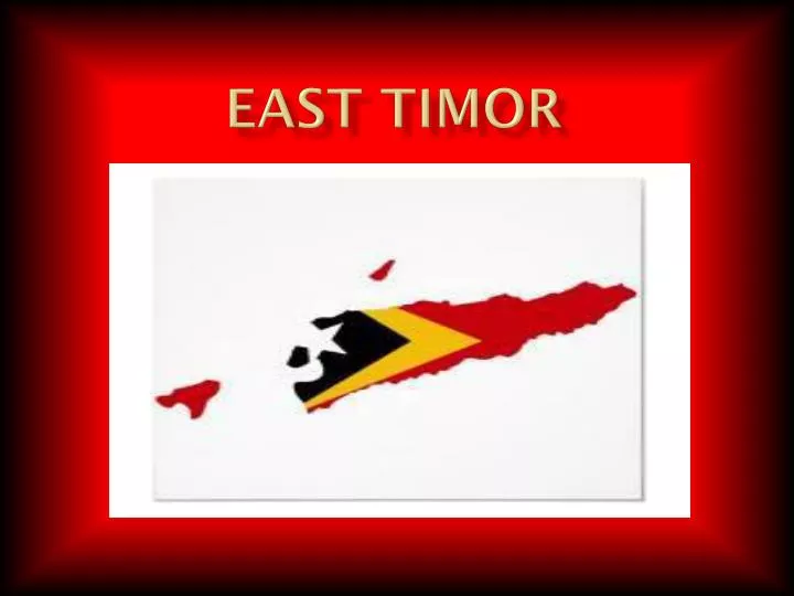 east timor