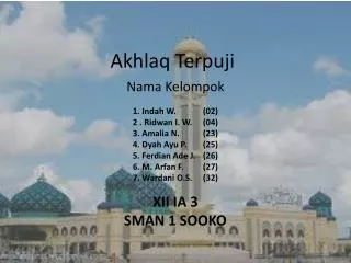 akhlaq terpuji