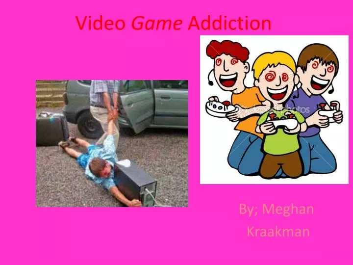 PPT Video Game Addiction PowerPoint Presentation Free Download ID 